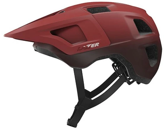 Šalmas dviratininkui Lazer Finch KinetiCore Matte Maroon Juodas