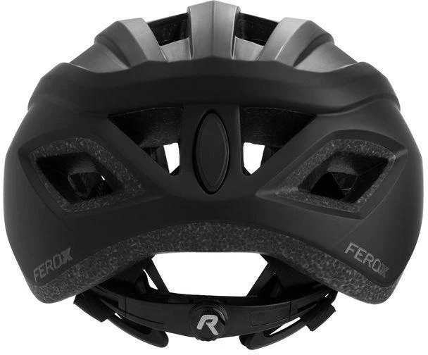 Šalmas FEROX 2 juodas L-XL/58-62cm Rogelli