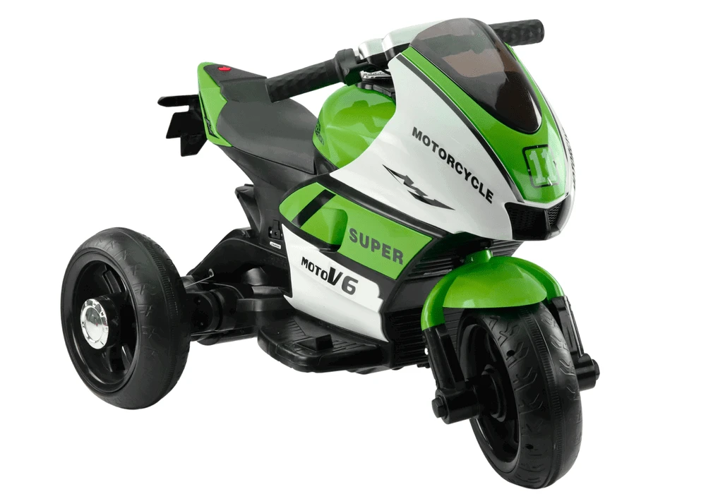 Lean Cars Elektrinis motociklas vaikams Moto V6 HT-5188, žalias