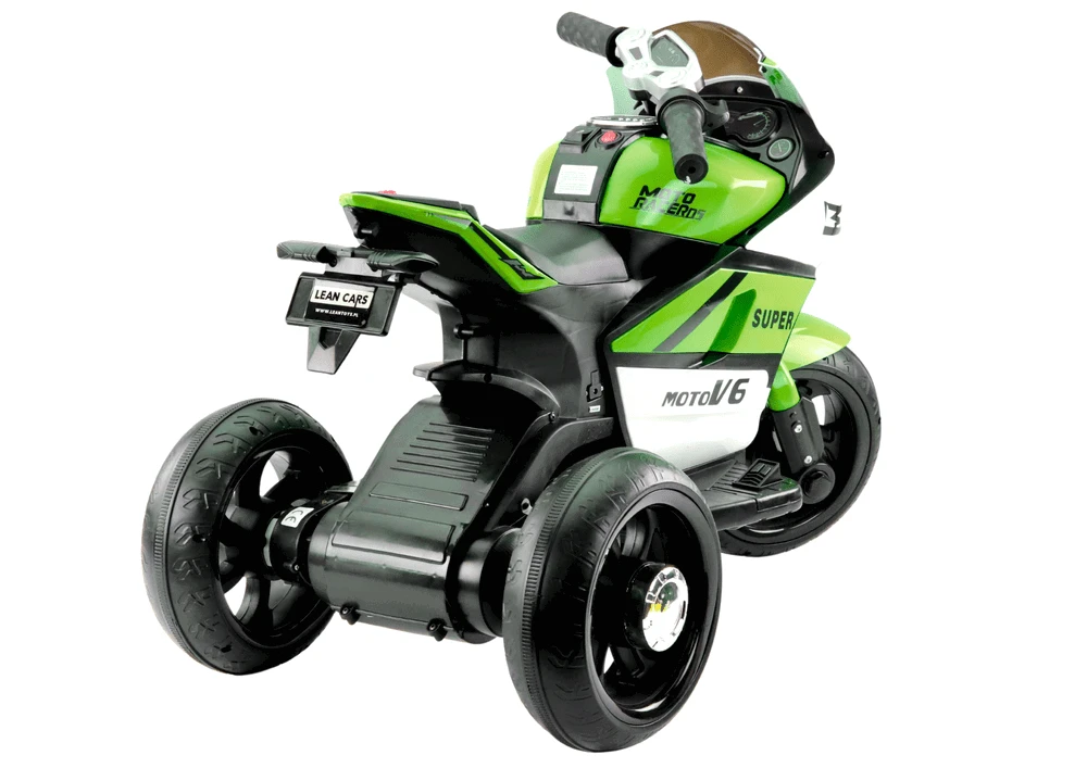 Lean Cars Elektrinis motociklas vaikams Moto V6 HT-5188, žalias