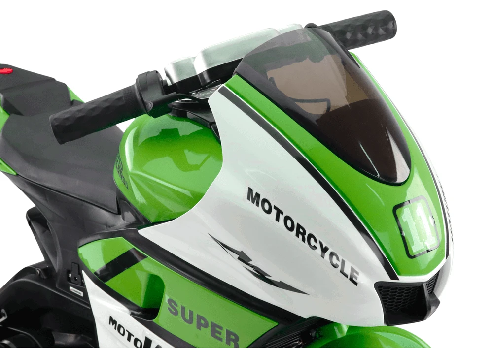 Lean Cars Elektrinis motociklas vaikams Moto V6 HT-5188, žalias