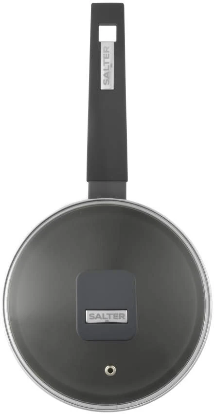 Salter Alto 18 cm puodas padažams, juodas