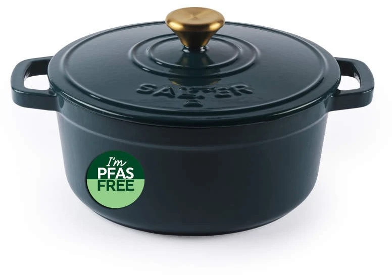 Salter Chester 3,4 l ketaus troškintuvas, žalias