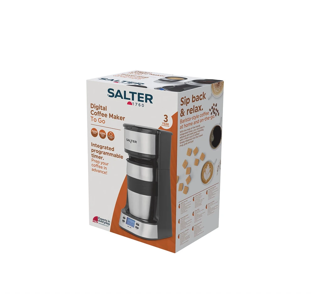 Salter EK2732FVDE skaitmeninis kavos aparatas