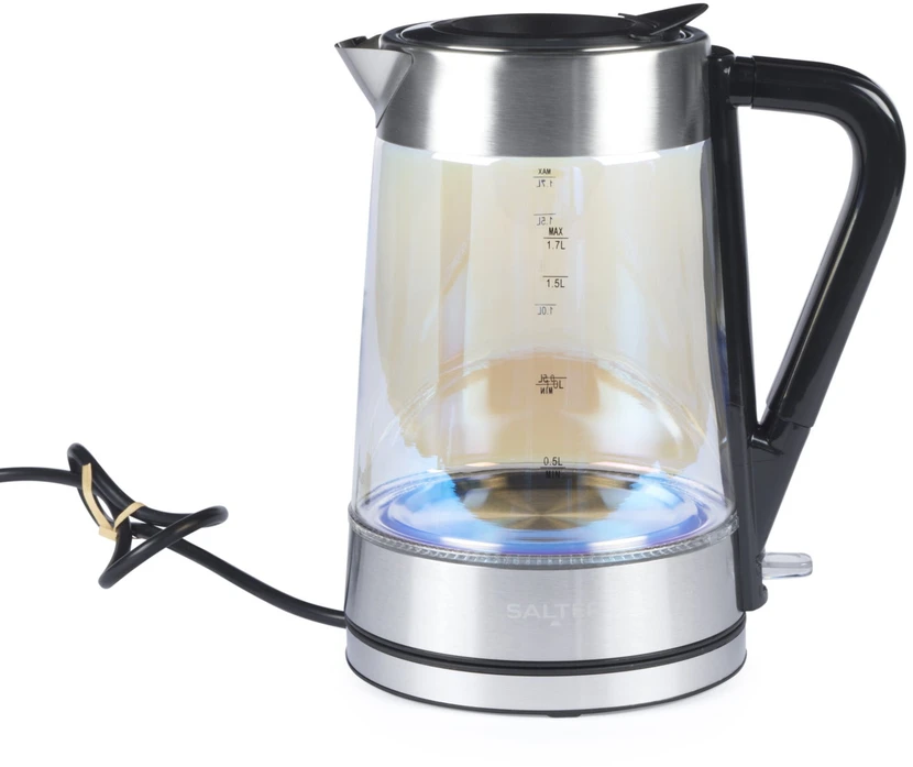 Salter EK5078IRFVDE stiklinis virdulys, 1,7 l, 2200 W