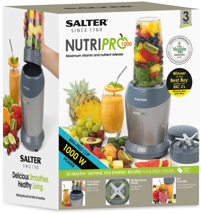 Salter NutriPro 1000 W blenderio indas