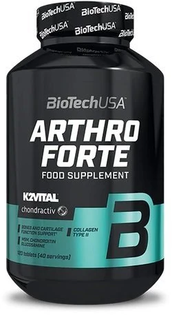 Sąnarių ir kaulų maisto papildas BioTechUSA Arthro Forte 120 tablečių