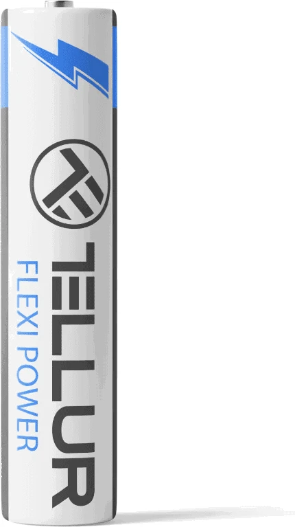 Šarminių AAA baterijų rinkinys Tellur Flexi Power, 1,5 V, 2 vnt