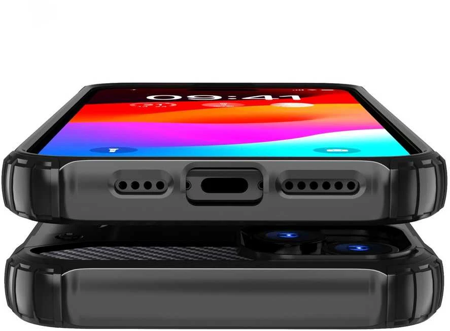 Hurtel Apple iPhone 15 Plus Hybrid Armor – dėklas telefonui mėlynos spalvos