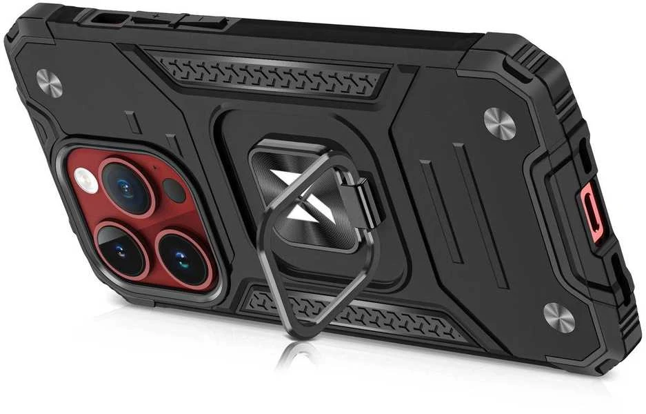 Wozinsky Ring Armor Apple iPhone 15 Pro Max Ring Armor - dėklas telefonui aukso spalvos
