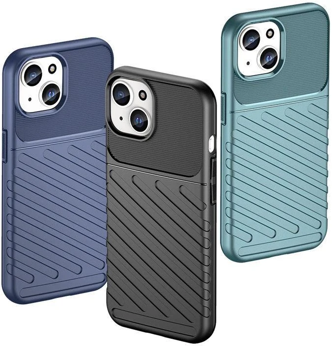 Hurtel Armored Apple iPhone 15 Thunder – dėklas telefonui mėlynos spalvos