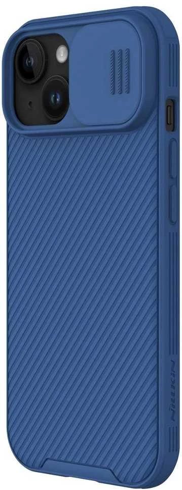 Nillkin CamShield PRO Magnetic Apple iPhone 15 Plus dėklas telefonui mėlynos spalvos