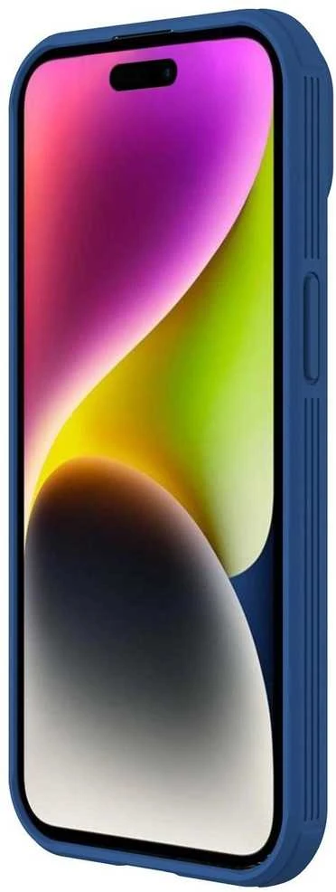 Nillkin CamShield PRO Magnetic Apple iPhone 15 Plus dėklas telefonui mėlynos spalvos