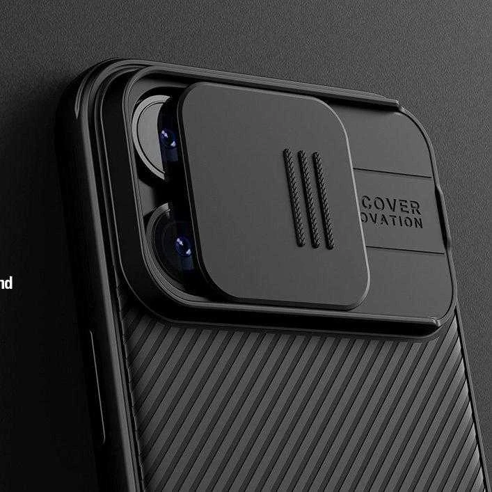 Nillkin CamShield PRO Magnetic Apple iPhone 15 Plus dėklas telefonui mėlynos spalvos