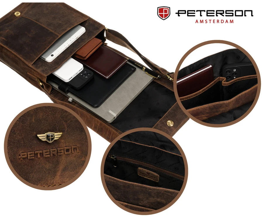 Didelė rankinė vyrams Peterson R277