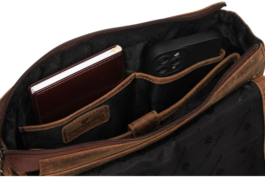 Rankinė vyrams Peterson, ruda R308