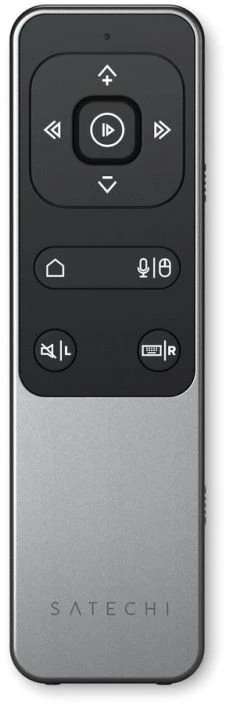 Satechi R2 Bluetooth multimedijos nuotolinio valdymo pultas, pilkas