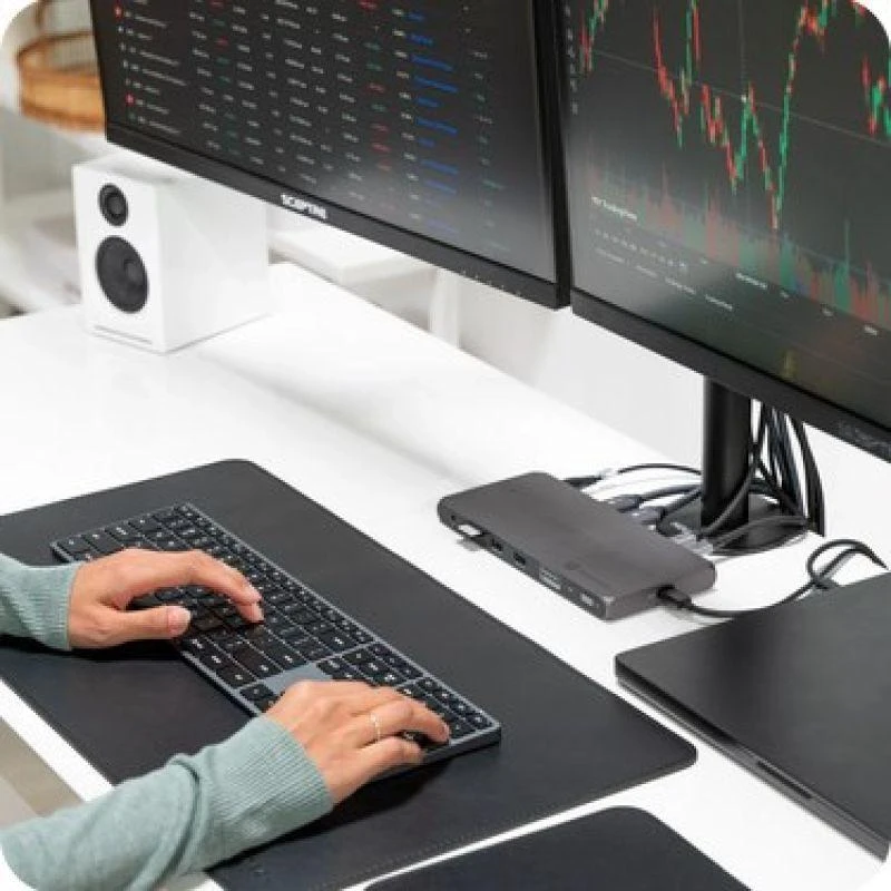 SATECHI Thunderbolt 4 Multi-Ekranas Docking Station - EU