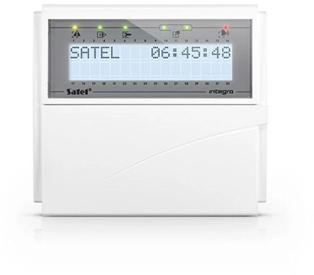 KLAVIATŪRA SIGNALIZACIJOS CENTRALEI INT-KLCD-W SATEL