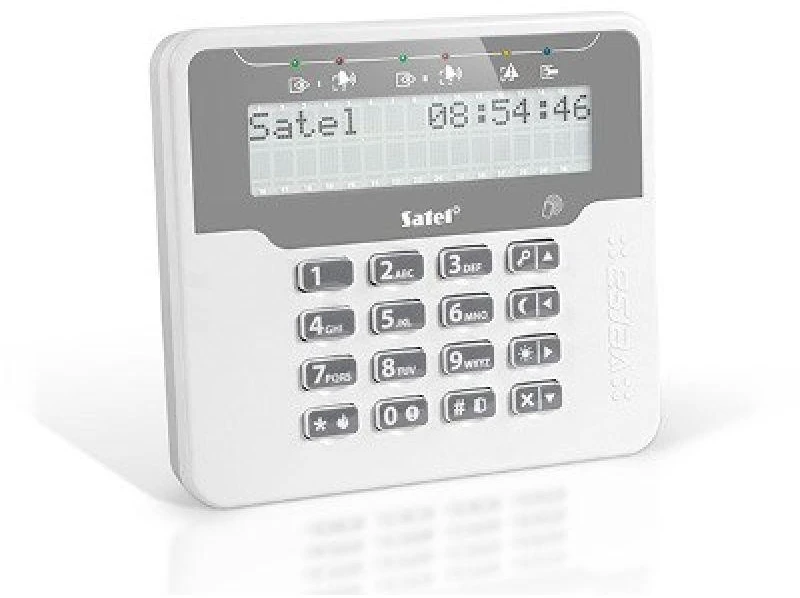 KLAVIATŪRA SIGNALIZACIJOS CENTRALEI VERSA-LCDR-WH SATEL