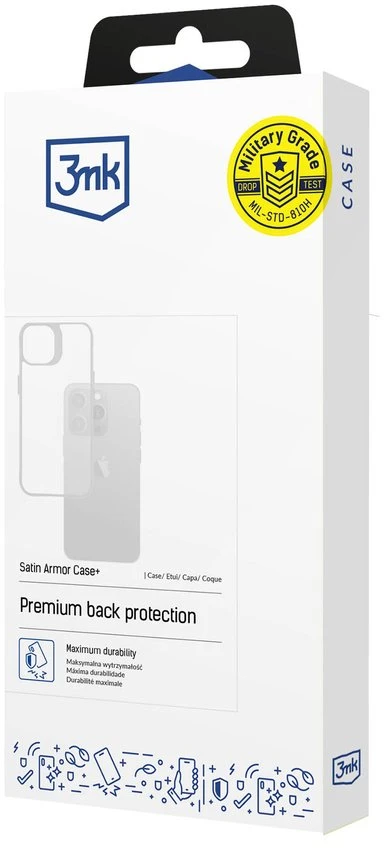 Dėklas 3mk Satin Armor Case+ Apple iPhone 14 Plus