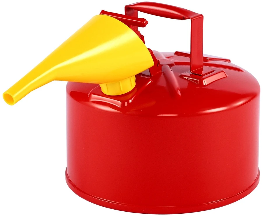VEVOR Raudonas 9.5 L benzino kanistras