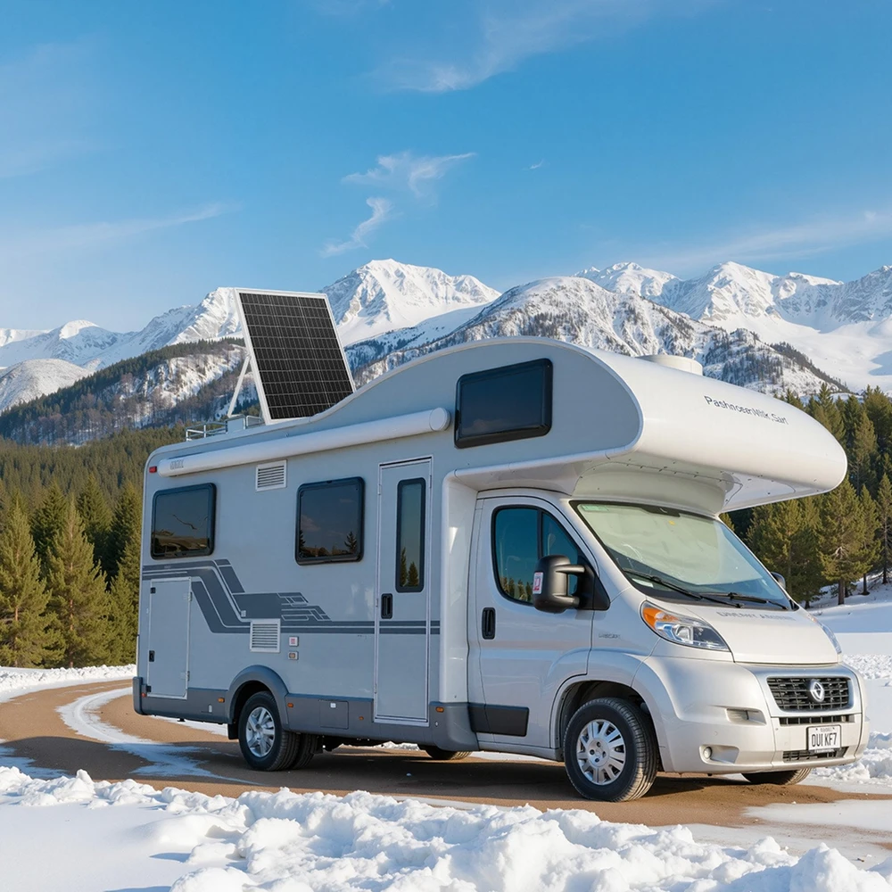 VEVOR 25W 12V saulės baterijos įkroviklis