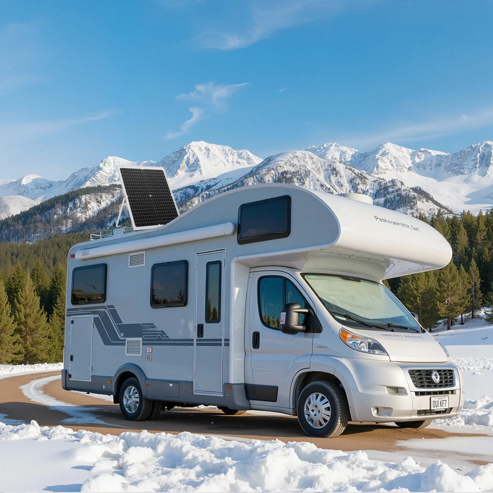 VEVOR 12V saulės baterijų įkroviklis 30W