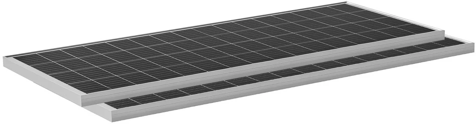 Saulės elektrinės komplektas VEVOR 200W, su 50Ah akumuliatoriumi ir 800W keitikliu