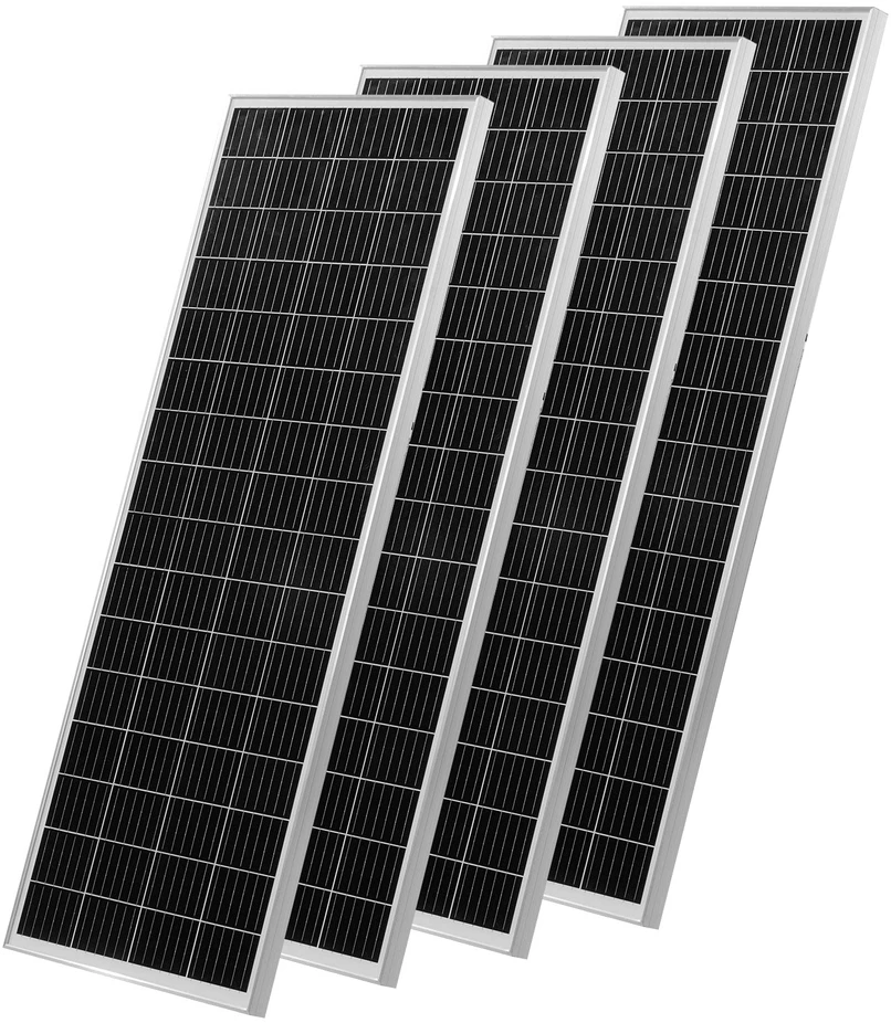Saulės elektrinės komplektas VEVOR 400W 12V, su 200Ah LiFePO₄ akumuliatoriumi
