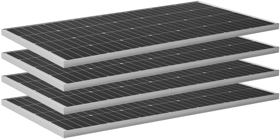 Saulės elektrinės komplektas VEVOR 800W 12V, 300Ah LiFePO₄
