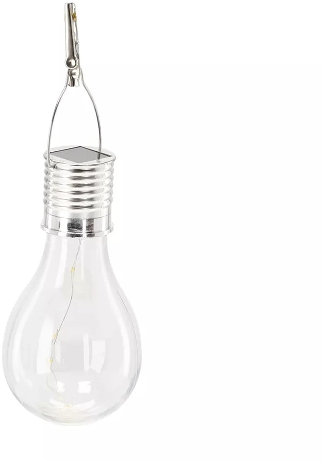Saulės energija įkraunama sodo lempa „Lemputė“