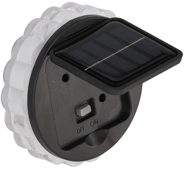 Saulės energija įkraunami LED sieniniai šviestuvai, 2 vnt.