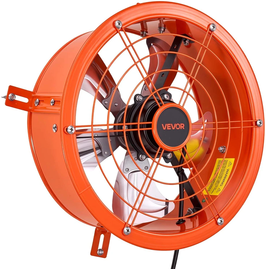 Saulės energija varomas ventiliatorius VEVOR JBSF-320C, 1529 m³/h