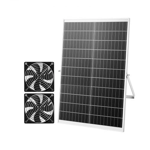 VEVOR Saulės energija varomas ventiliatorius, 30 W
