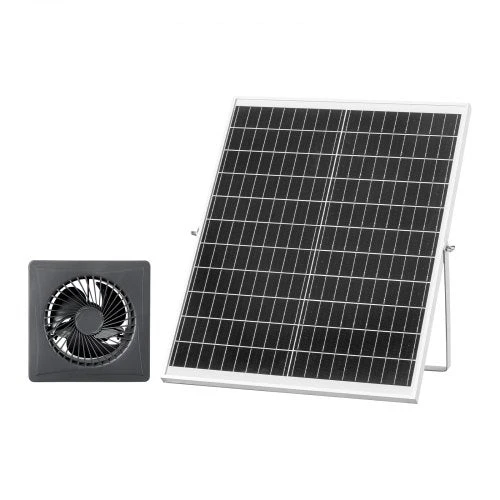 VEVOR Saulės energijos ventiliatorius, 25W panelė, 220 CFM srautas