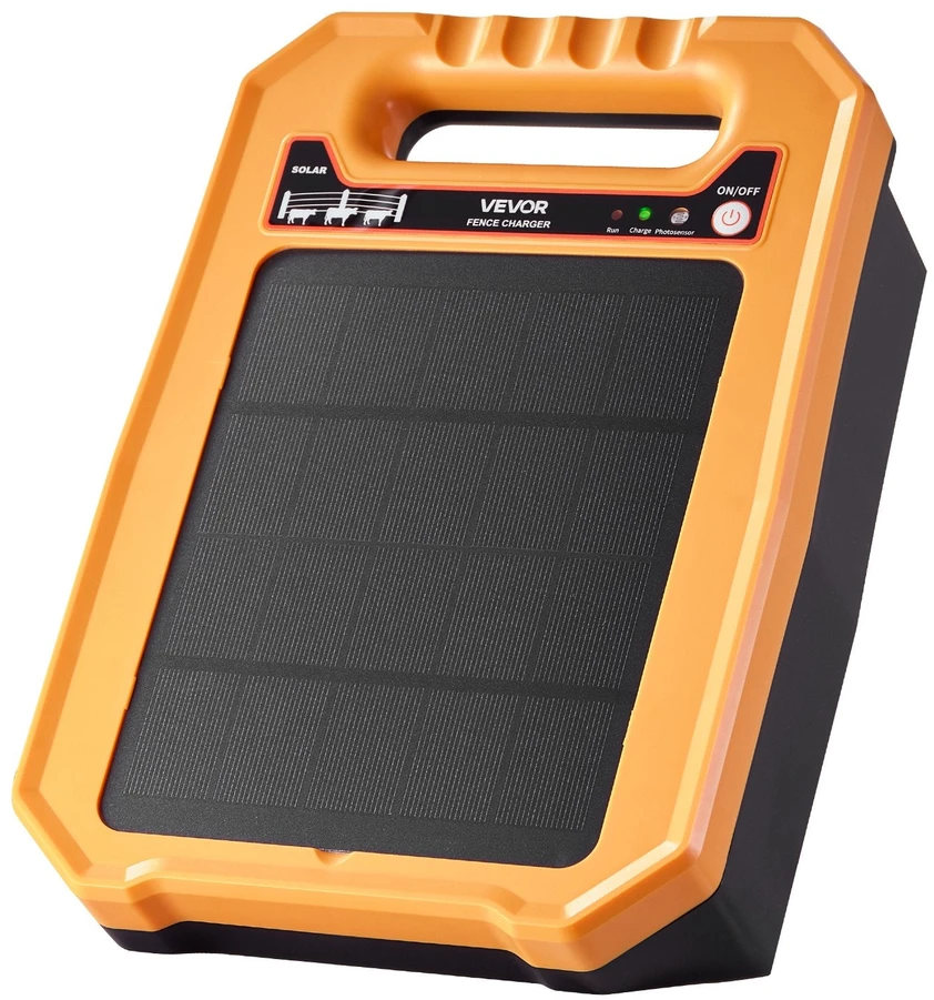 VEVOR 0.3J saulės įkroviklis elektrinei pertvarai gyvūnams