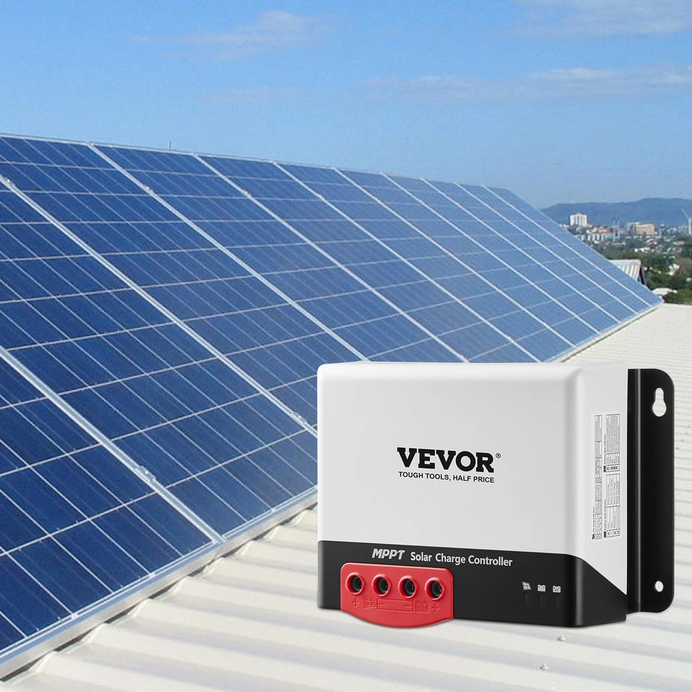 VEVOR MPPT saulės energijos valdiklis 50A su Bluetooth