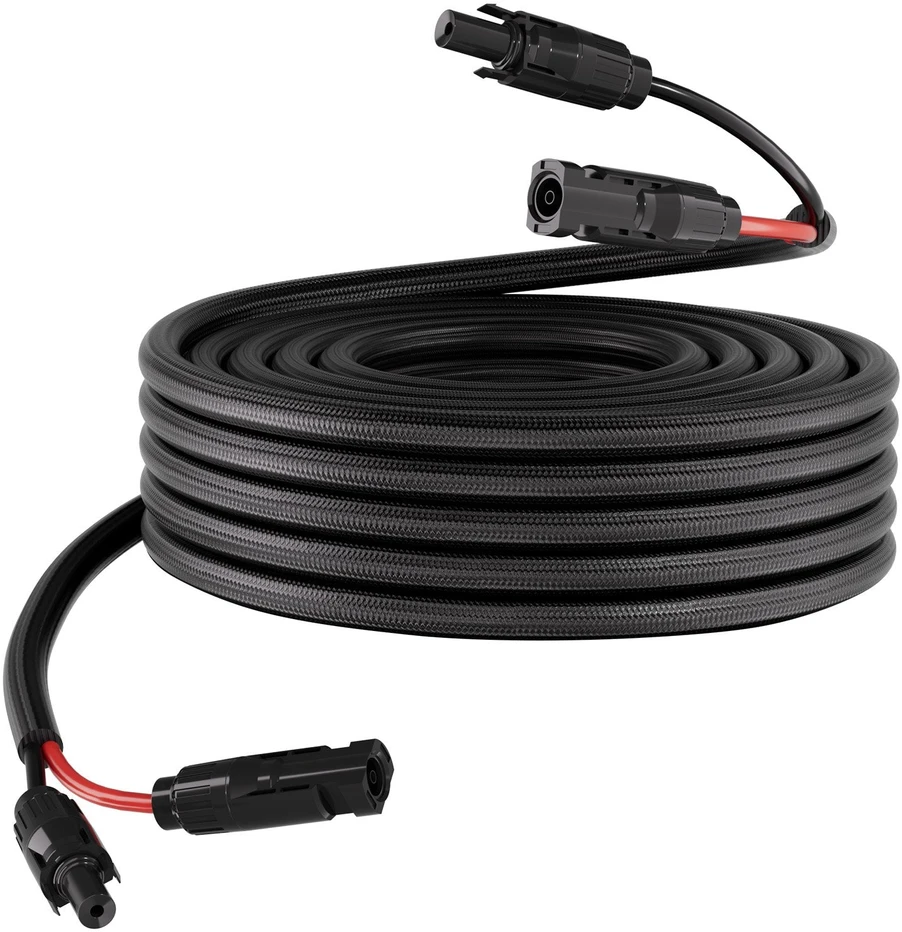 VEVOR 9,14 m saulės baterijos prailginimo kabelis 10 AWG