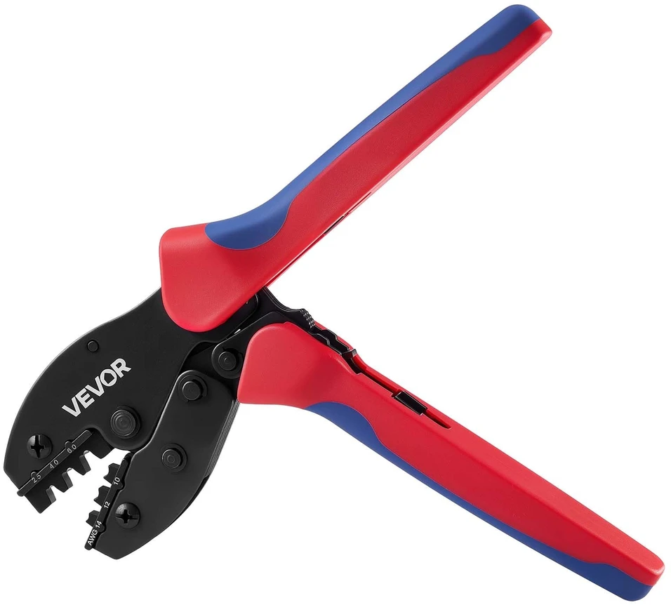 Saulės kolektorių jungčių užspaudimo replių rinkinys VEVOR FSE-2546B, 2.5-6 mm²