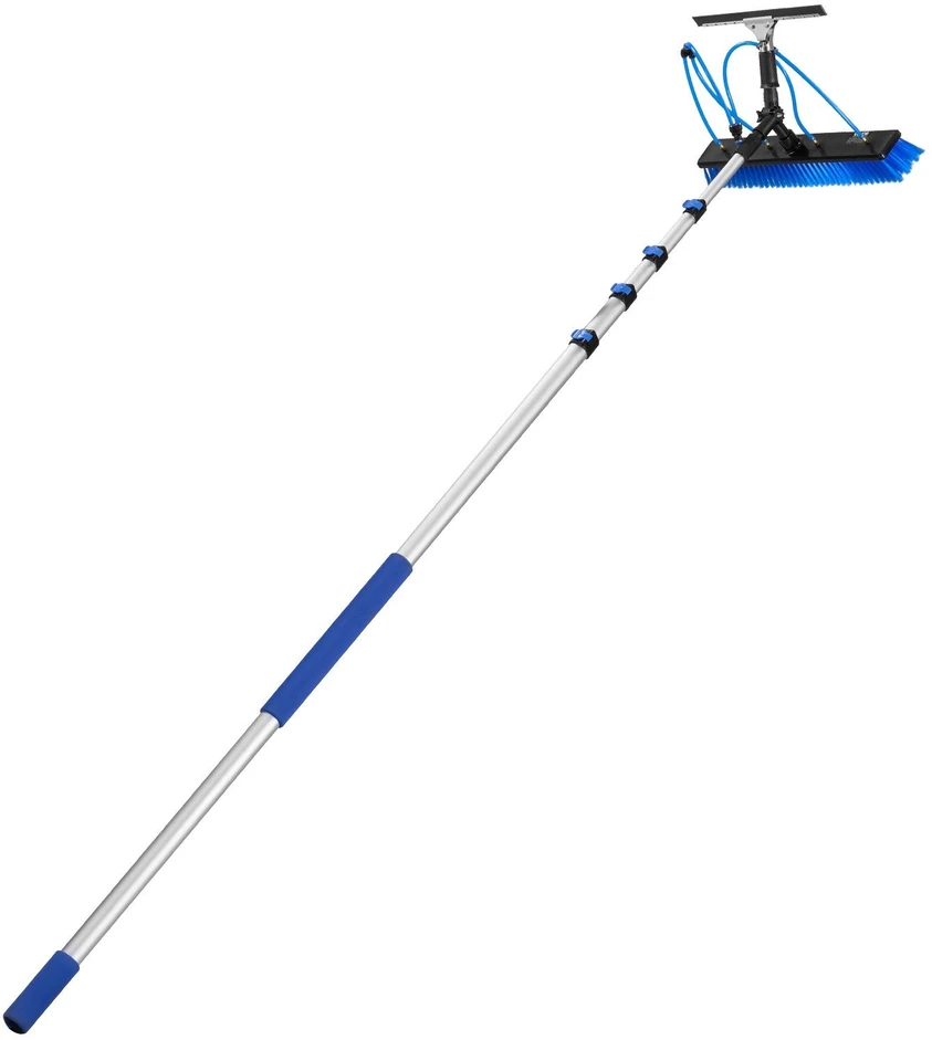 VEVOR Saulės baterijų valymo rinkinys, 7.99 m, teleskopinis kotas