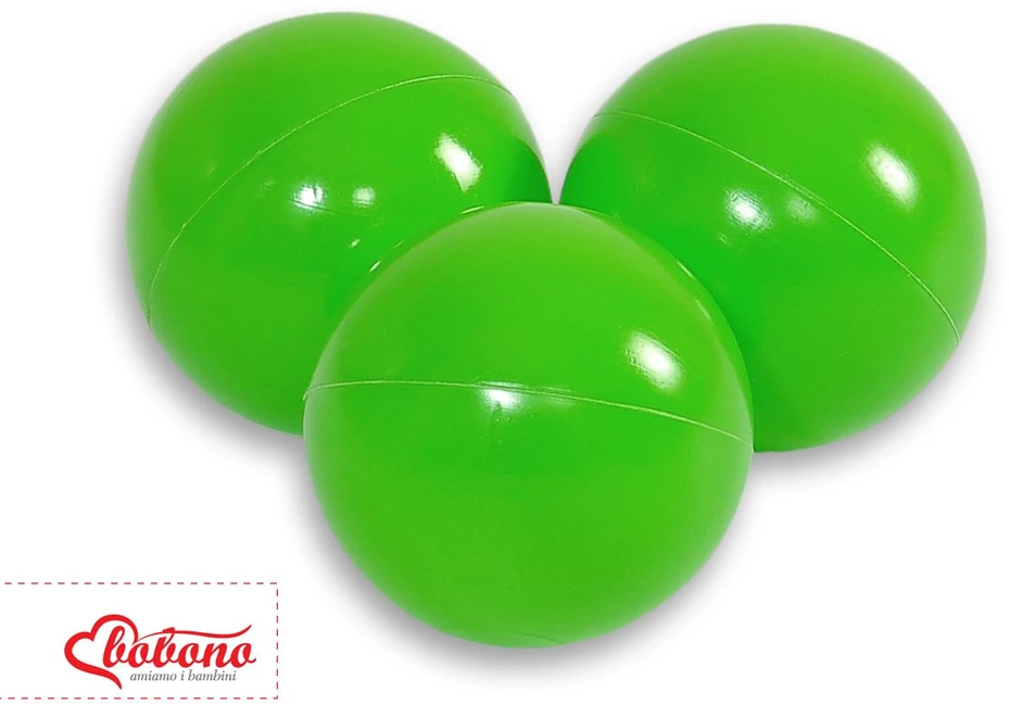Sauso baseino plastikiniai kamuoliukai, 50 vnt., pistacijų spalvos