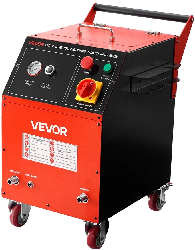 VEVOR Sauso ledo valymo įrenginys, 5kg talpa