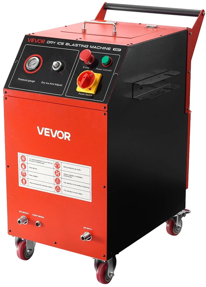 VEVOR Sauso ledo valymo mašina 7,5kg talpos