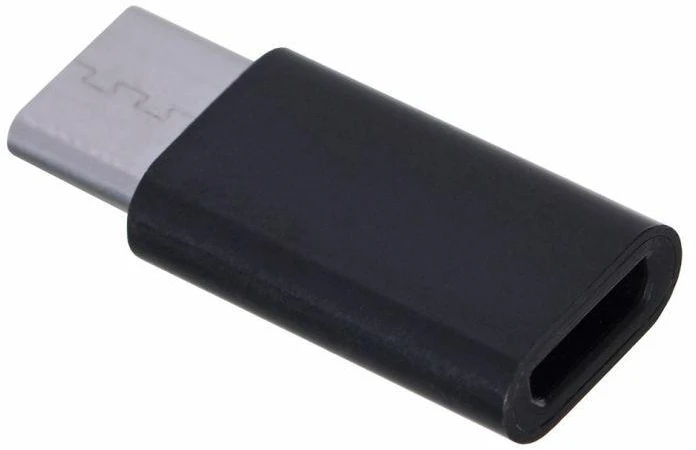 USB Adapteris - Savio AK-31 Micro USB Į USB-C Juodas