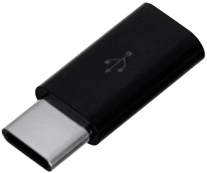 USB Adapteris - Savio AK-31 Micro USB Į USB-C Juodas