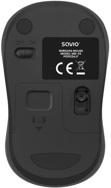 Ausinės SAVIO belaidė pelė MB-03