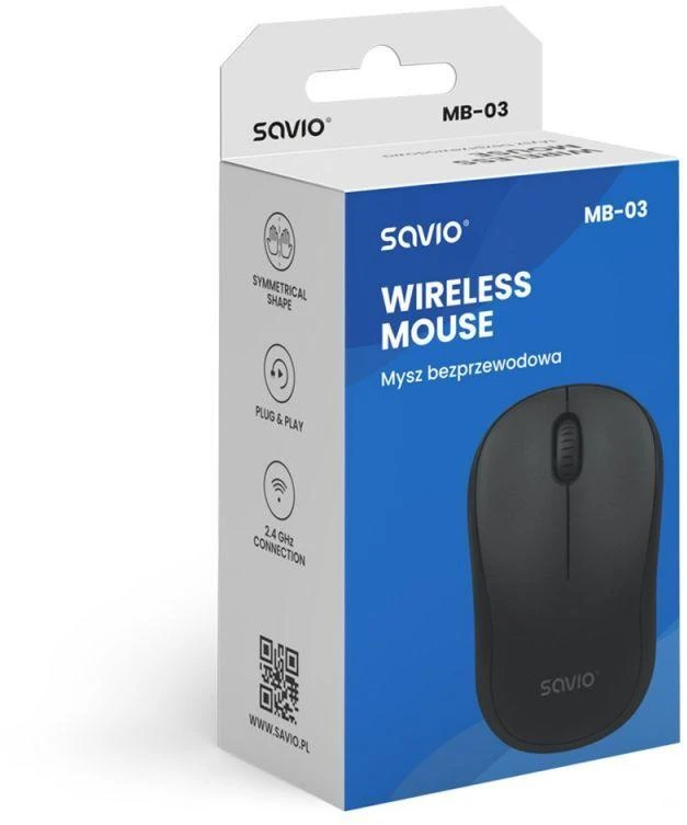 "Savio" belaidė kompiuterinė pelė MB-03