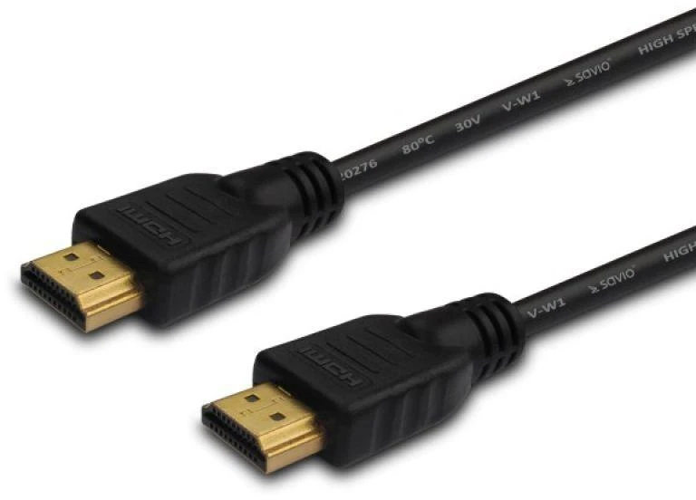 Savio CL-01 HDMI cable 1.5 m HDMI Type A (Standard) Juodas