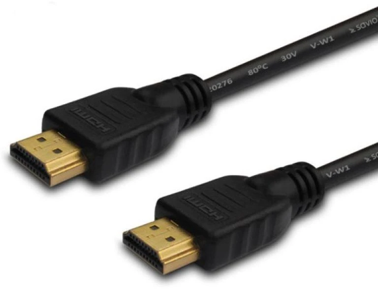 Savio CL-01 HDMI cable 1.5 m HDMI Type A (Standard) Juodas